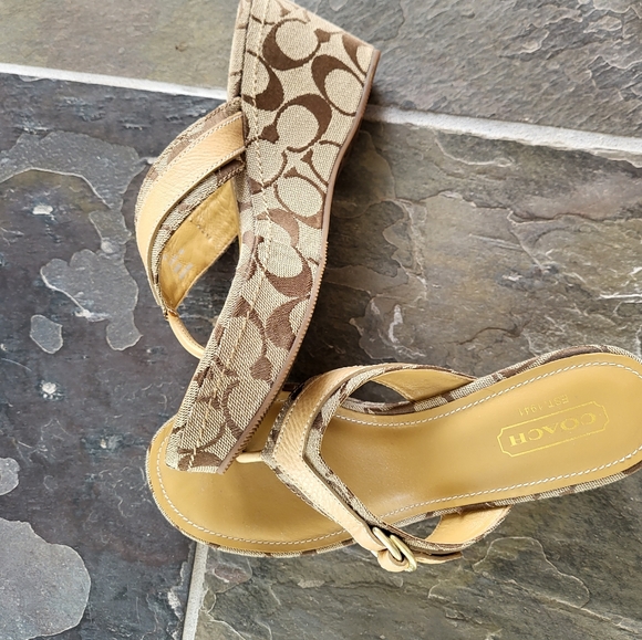 Coach Shoes - Coach sandals. SALE